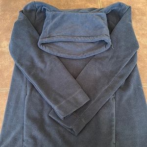 Navy Blue Cowl Neck Sweater 💙